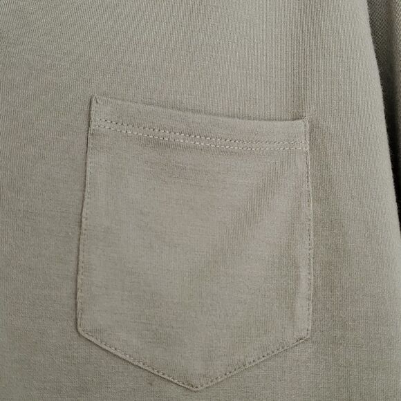Women's top top soft surroundings. Olive green PS. Over sized. Long sleeves. - Picture 4 of 8
